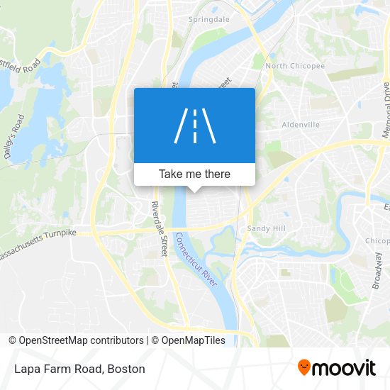 Mapa de Lapa Farm Road