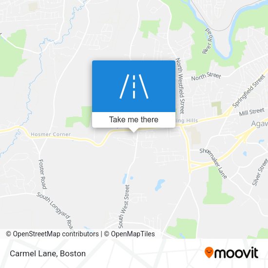 Mapa de Carmel Lane