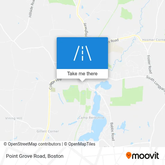 Point Grove Road map