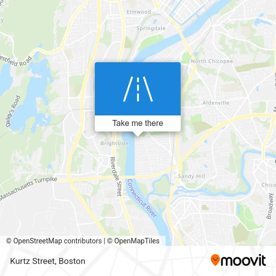 Kurtz Street map