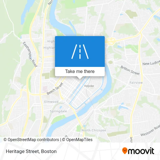 Heritage Street map