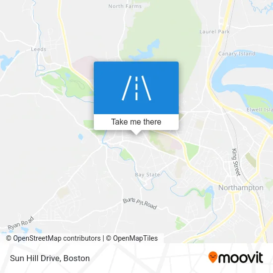 Sun Hill Drive map