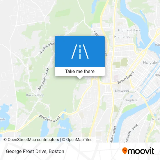 George Frost Drive map