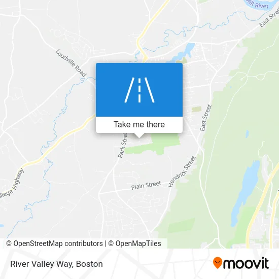 River Valley Way map