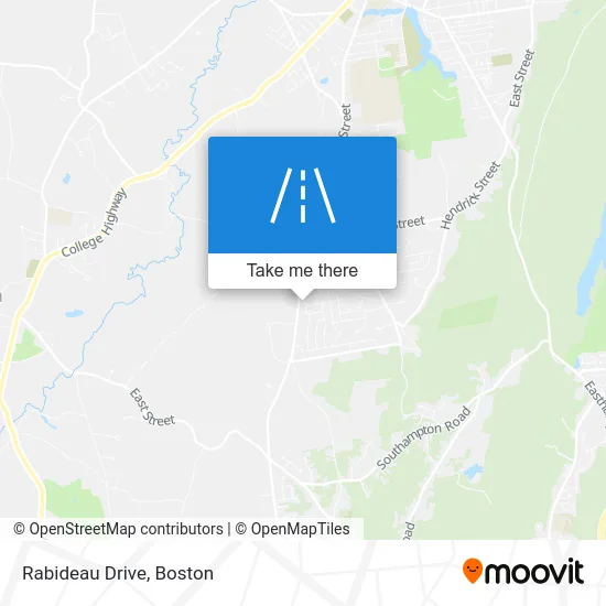 Rabideau Drive map