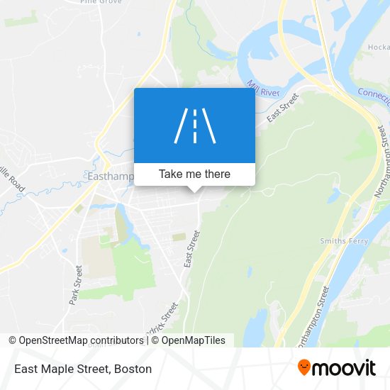Mapa de East Maple Street