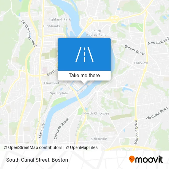 South Canal Street map