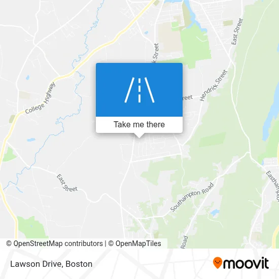 Lawson Drive map