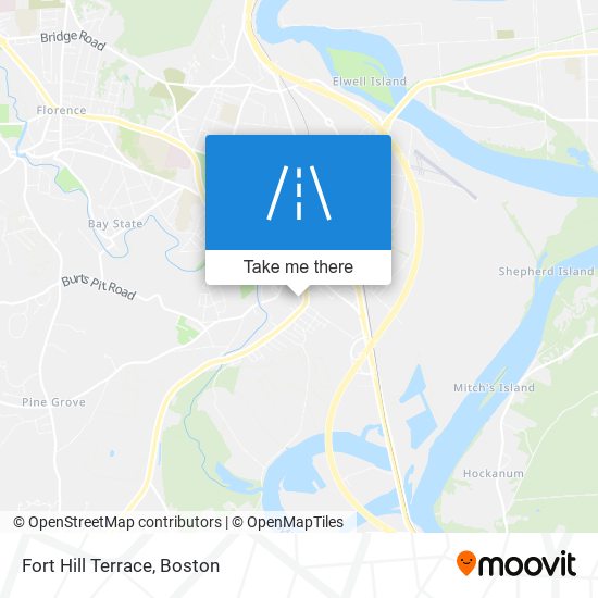 Fort Hill Terrace map