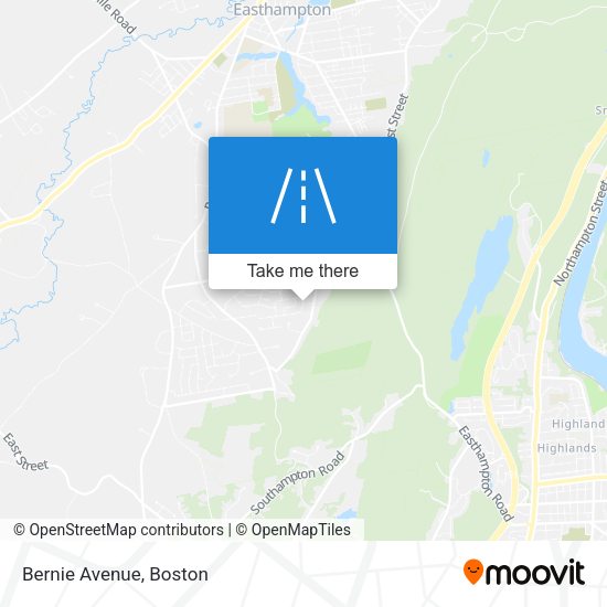 Mapa de Bernie Avenue