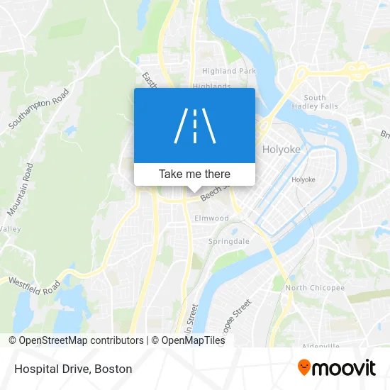 Hospital Drive map