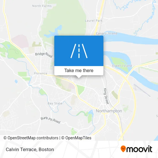 Calvin Terrace map