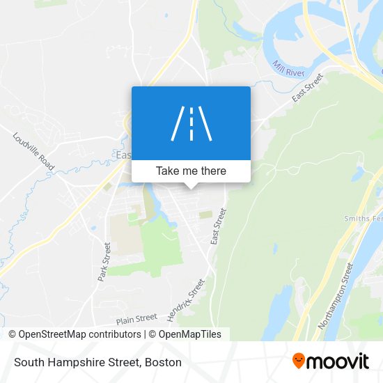 Mapa de South Hampshire Street