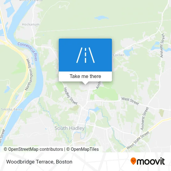 Woodbridge Terrace map