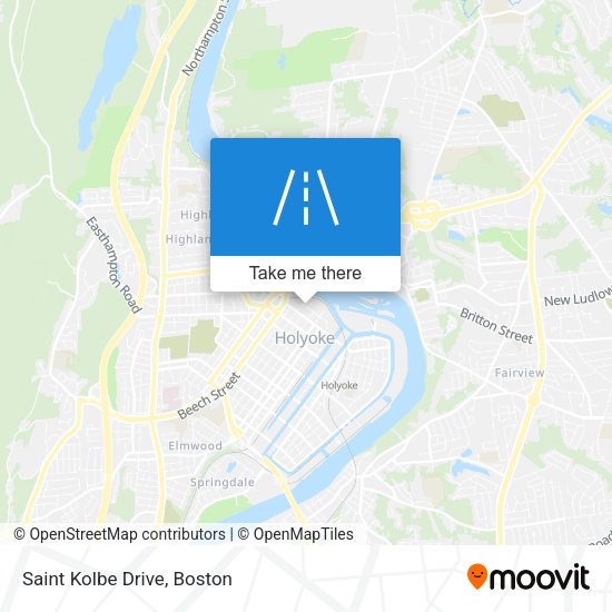 Mapa de Saint Kolbe Drive
