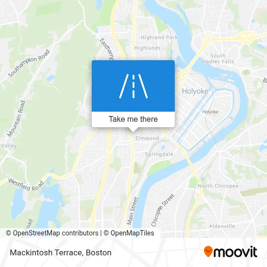 Mackintosh Terrace map