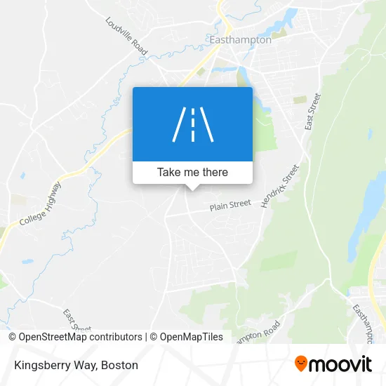 Kingsberry Way map
