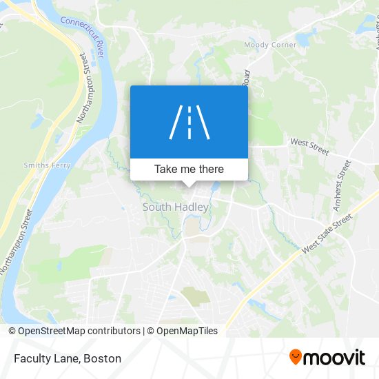 Faculty Lane map