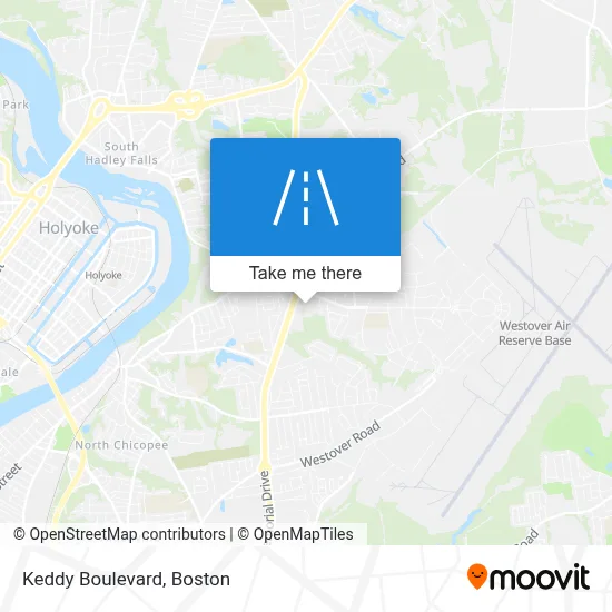 Keddy Boulevard map