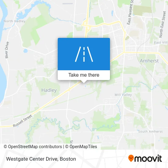 Westgate Center Drive map