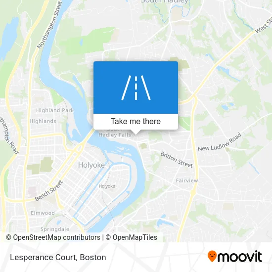 Lesperance Court map