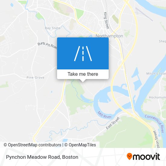Mapa de Pynchon Meadow Road