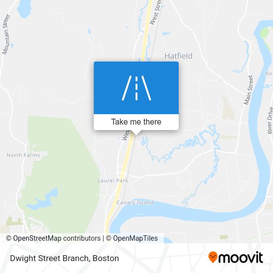 Dwight Street Branch map