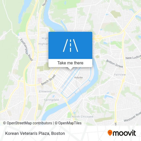 Korean Veteran's Plaza map