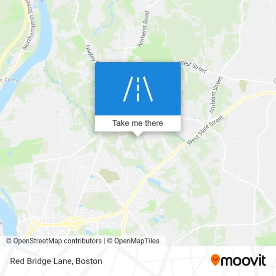 Red Bridge Lane map