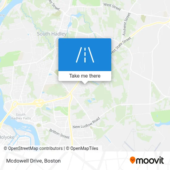 Mcdowell Drive map