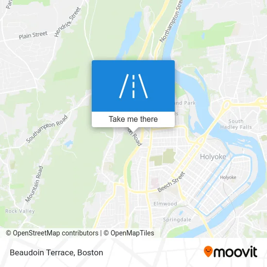 Beaudoin Terrace map