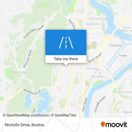 Nicholls Drive map