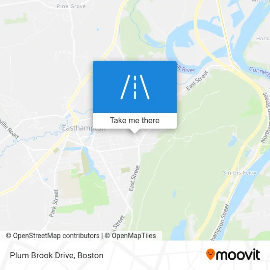 Plum Brook Drive map