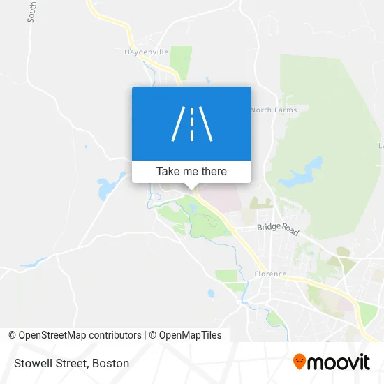Stowell Street map