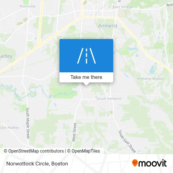 Norwottock Circle map