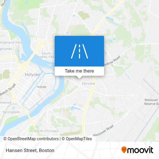Hansen Street map