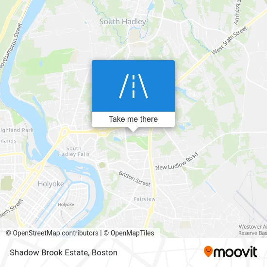 Shadow Brook Estate map