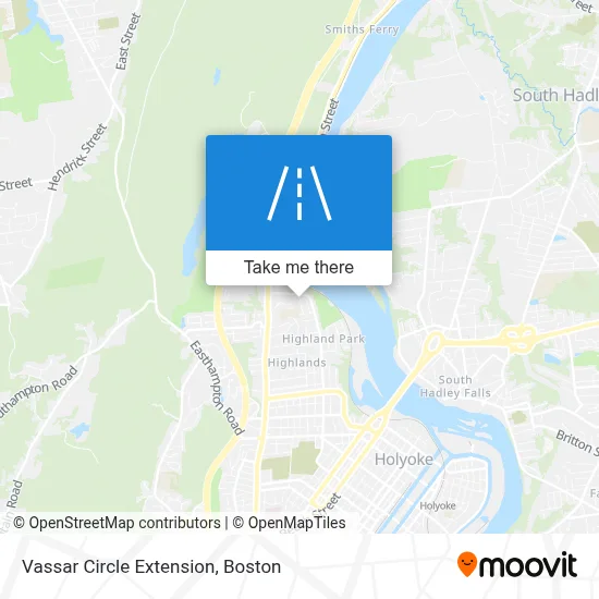 Vassar Circle Extension map