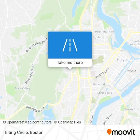 Elting Circle map