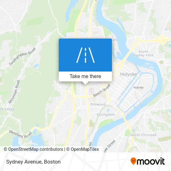 Sydney Avenue map