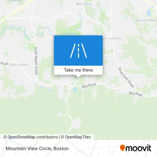 Mountain View Circle map