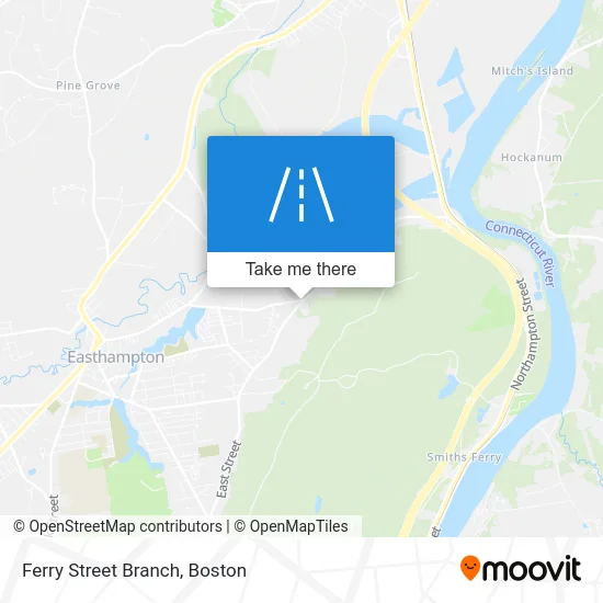 Ferry Street Branch map