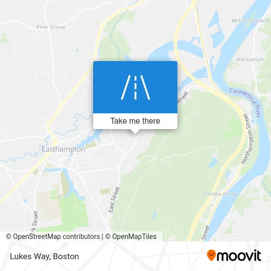 Lukes Way map