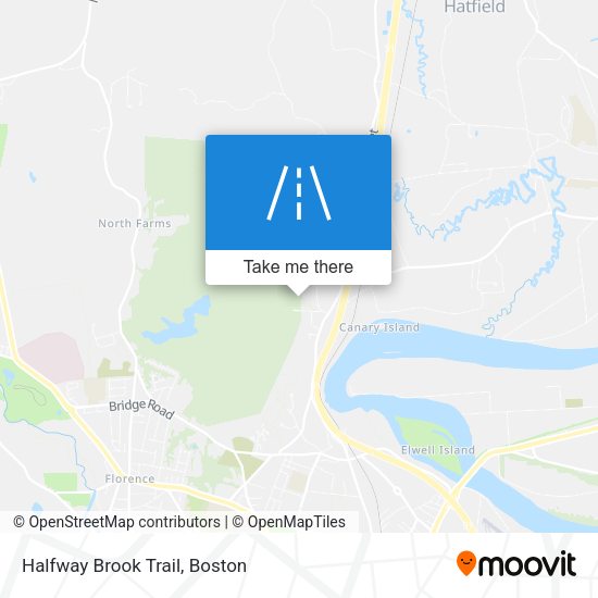 Mapa de Halfway Brook Trail