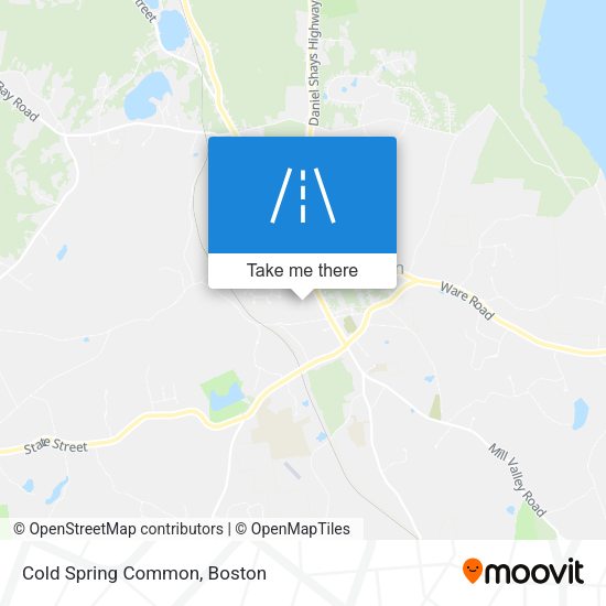 Cold Spring Common map