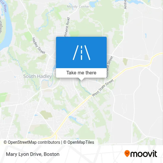 Mary Lyon Drive map