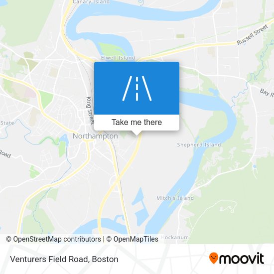 Mapa de Venturers Field Road
