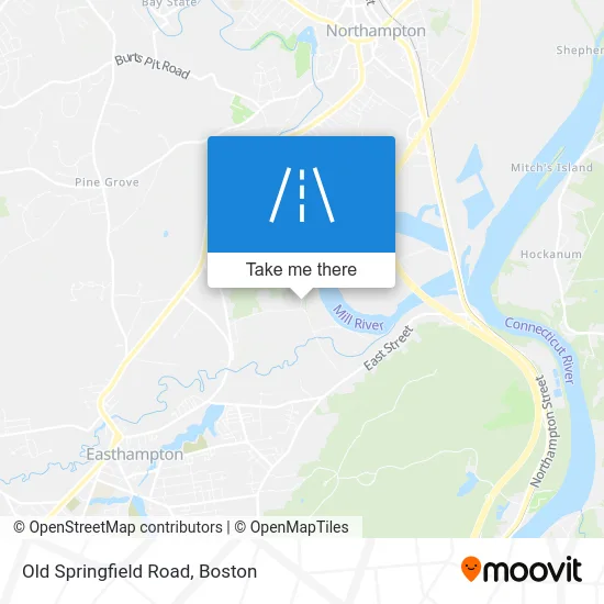 Old Springfield Road map