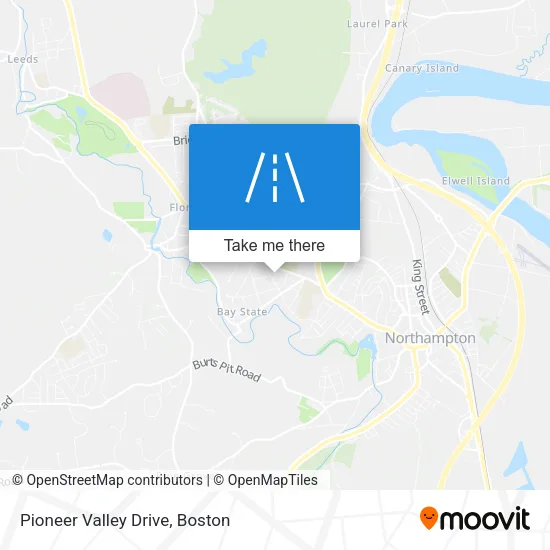 Pioneer Valley Drive map