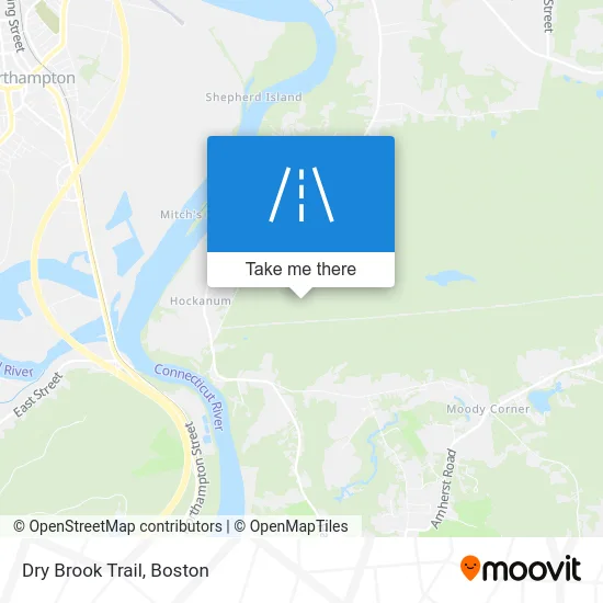 Dry Brook Trail map